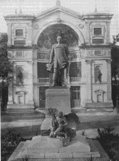 Otto von Bismarck-Denkmal, 19040-1904, Bildhauer Friedrich Moest